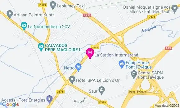 Localisation La Station Intermarché