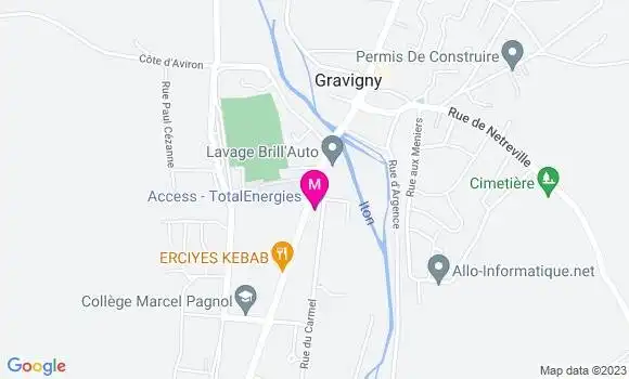 Localisation Access TotalEnergies