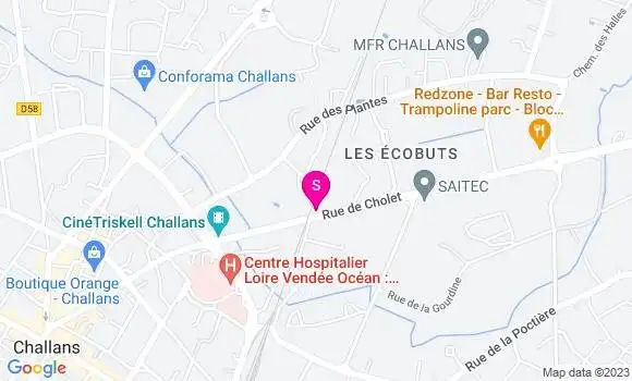 Localisation Station Esso