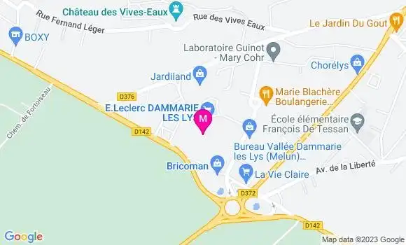 Localisation Station Leclerc