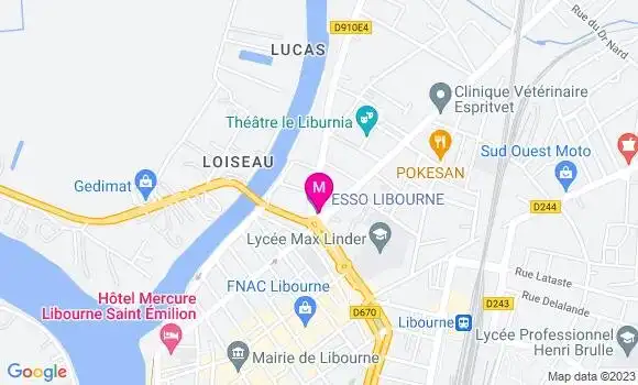 Localisation Dubreuil Carburants