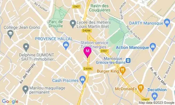 Localisation TotalEnergies