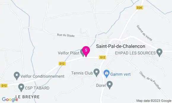 Localisation Station Communale