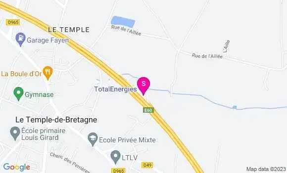 Localisation TotalEnergies