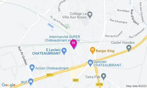 Localisation Intermarché Station