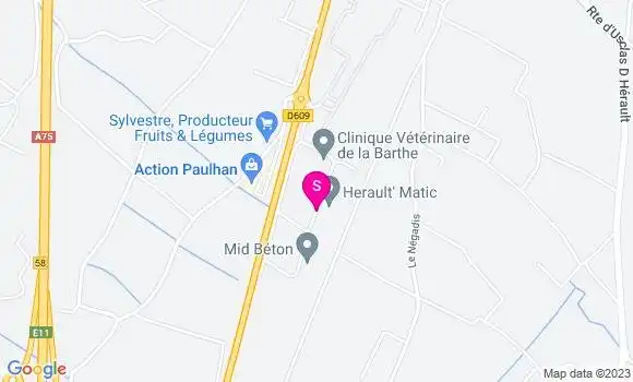 Localisation Carrefour Contact