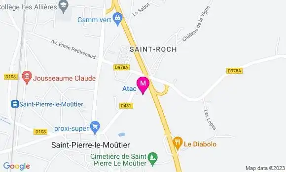 Localisation Atac