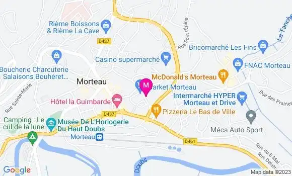 Localisation Rognon Cyprien