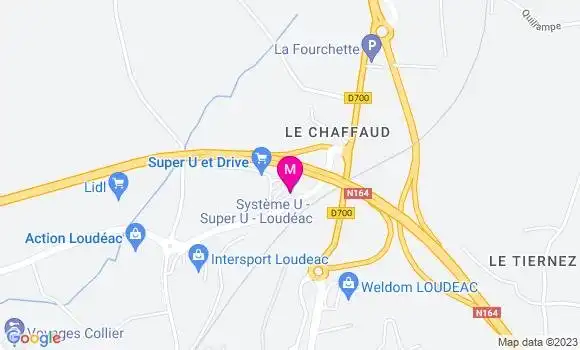 Localisation Super U