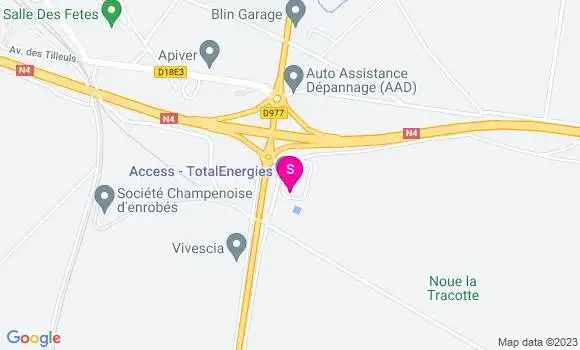 Localisation Relais des Crayeres