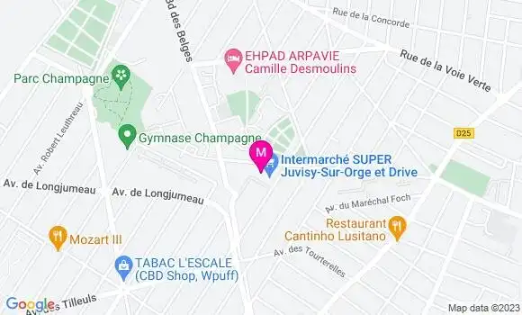 Localisation Intermarché