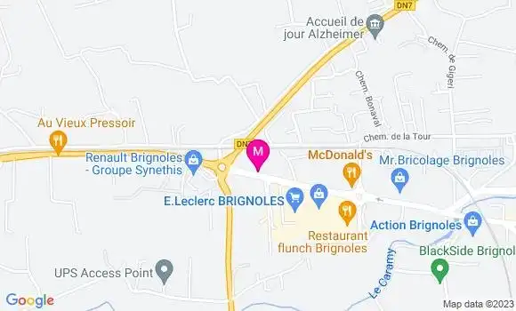 Localisation Ets Brely