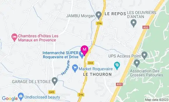 Localisation Intermarché Station