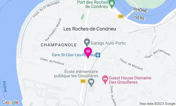 Localisation Station Leclerc