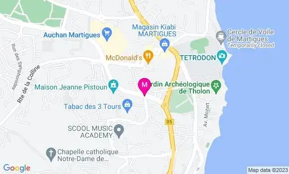 Localisation Relais Canto Perdrix