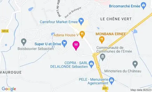 Localisation Super U