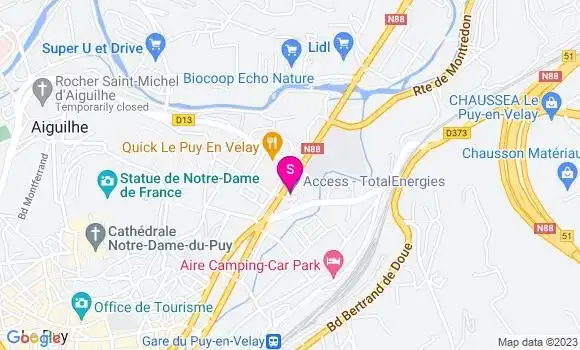 Localisation TotalEnergies