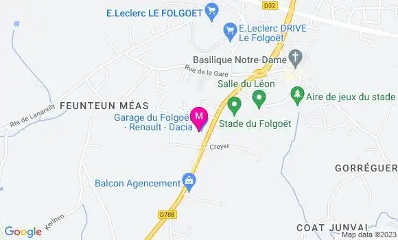 Localisation Yvon Roudaut