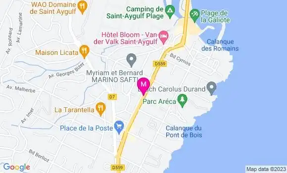 Localisation Relais Corniche d