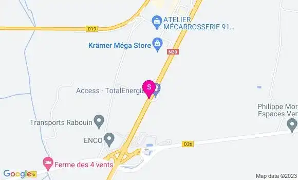 Localisation TotalEnergies