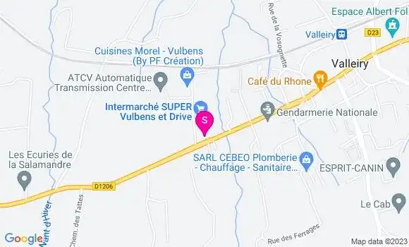 Localisation Intermarché Station
