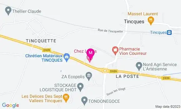 Localisation Chez Legris