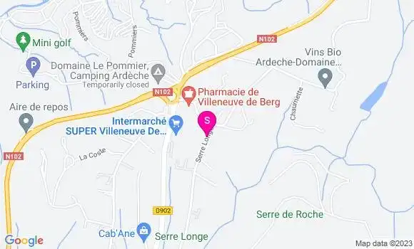 Localisation Intermarché Station