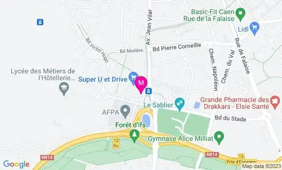 Localisation Station U