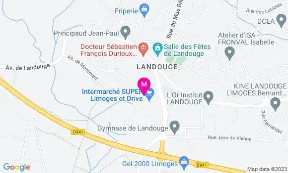 Localisation Intermarché Station