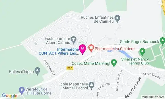 Localisation Intermarché Station
