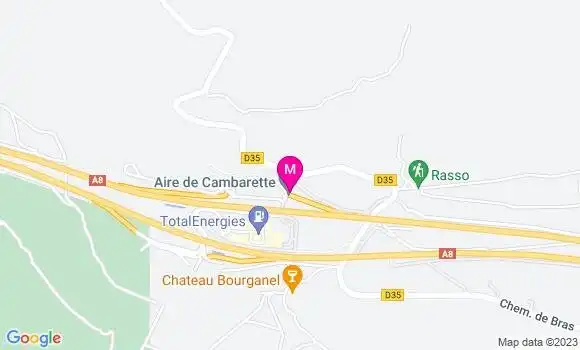 Localisation Station Eni