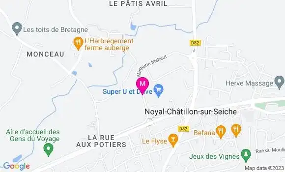 Localisation Super U