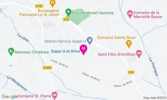 Localisation Super U
