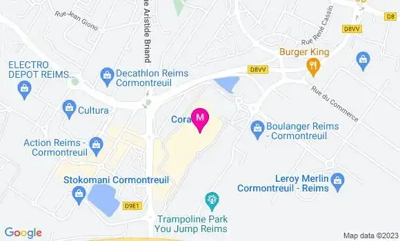 Localisation Station Service Cora