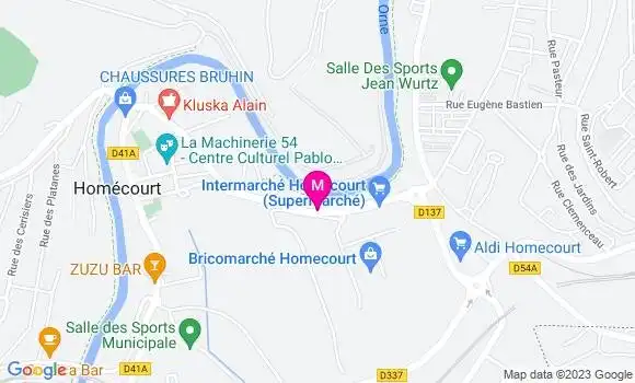 Localisation Intermarché Station