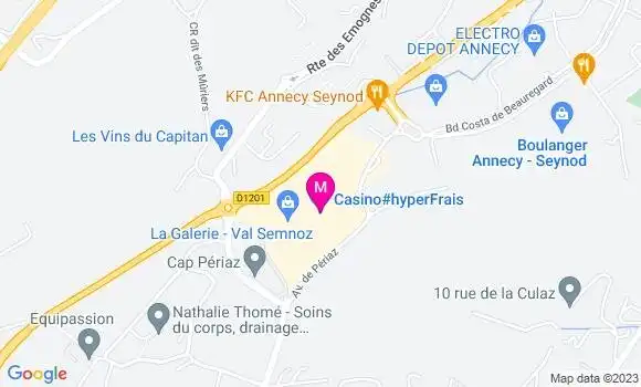 Localisation Géant Casino