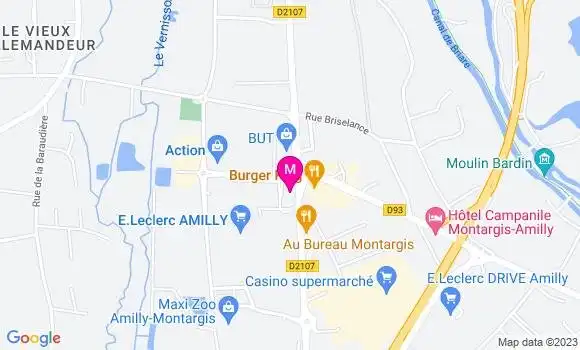 Localisation Station Leclerc