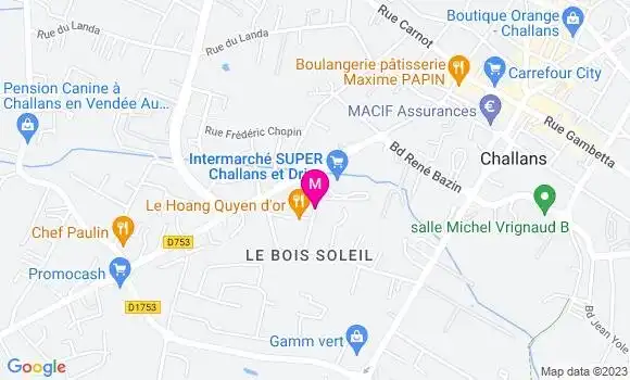 Localisation Intermarché Station