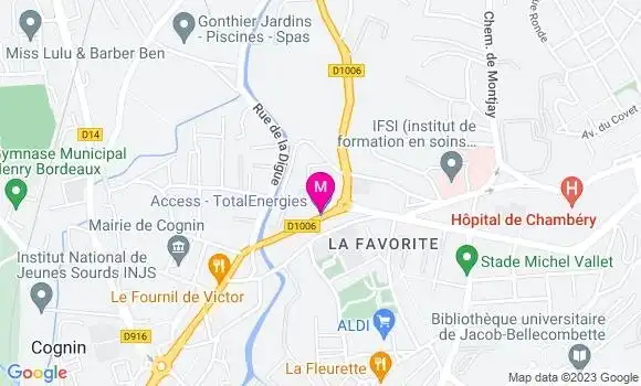 Localisation Access TotalEnergies