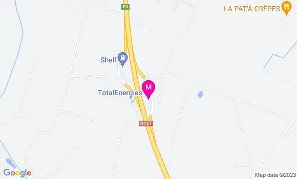 Localisation TotalEnergies
