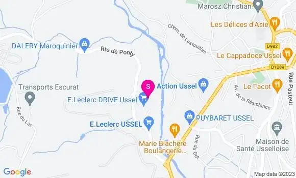 Localisation Station Leclerc