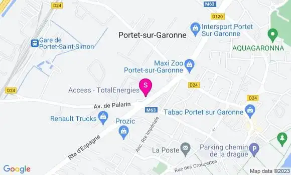 Localisation Access TotalEnergies