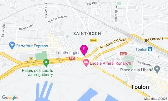 Localisation TotalEnergies