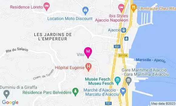 Localisation Vito