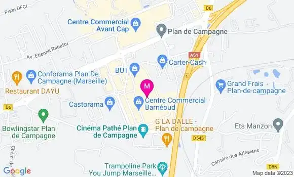 Localisation Géant Casino