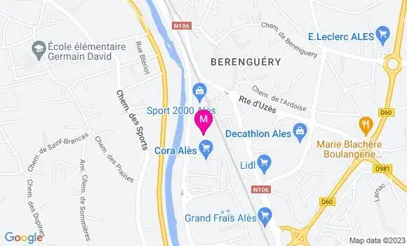 Localisation Cora