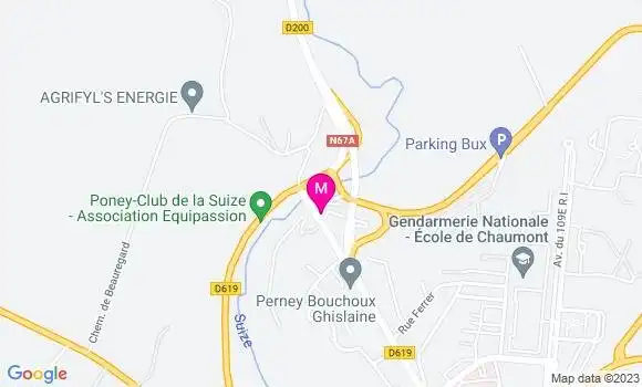 Localisation Relais Buxereuilles