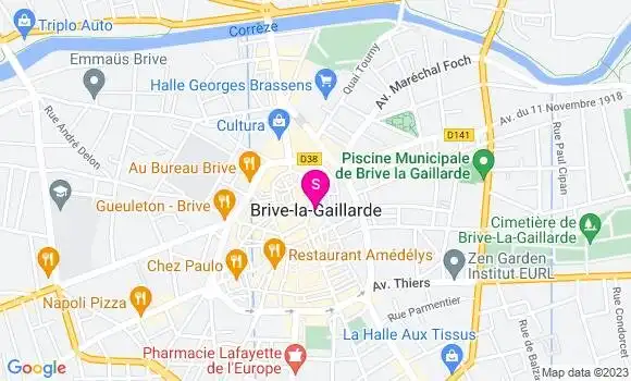Localisation Station Leclerc