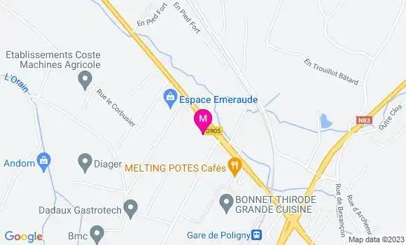 Localisation Station Dats 24