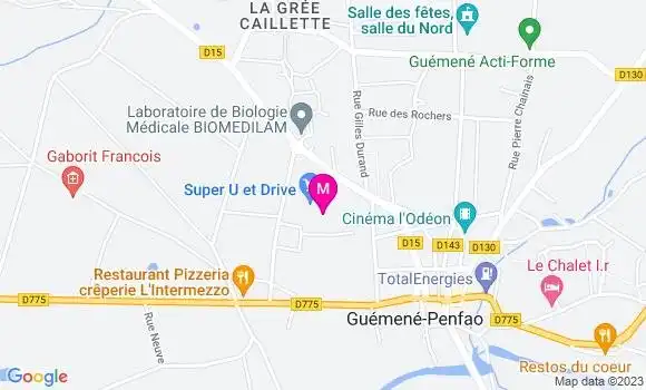 Localisation Super U